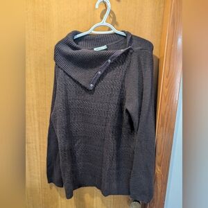 Reitmans Dark Plum Knit Sweater Size Xl